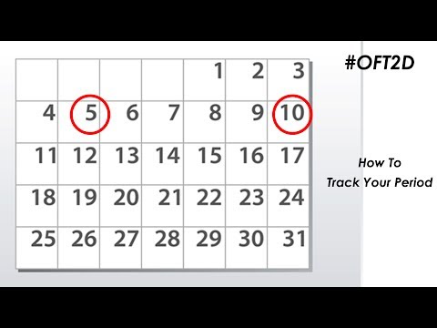 How To: Track Your Period पीरियड कैसे ट्रैक करें पीरियड एप्प से #OFT2D