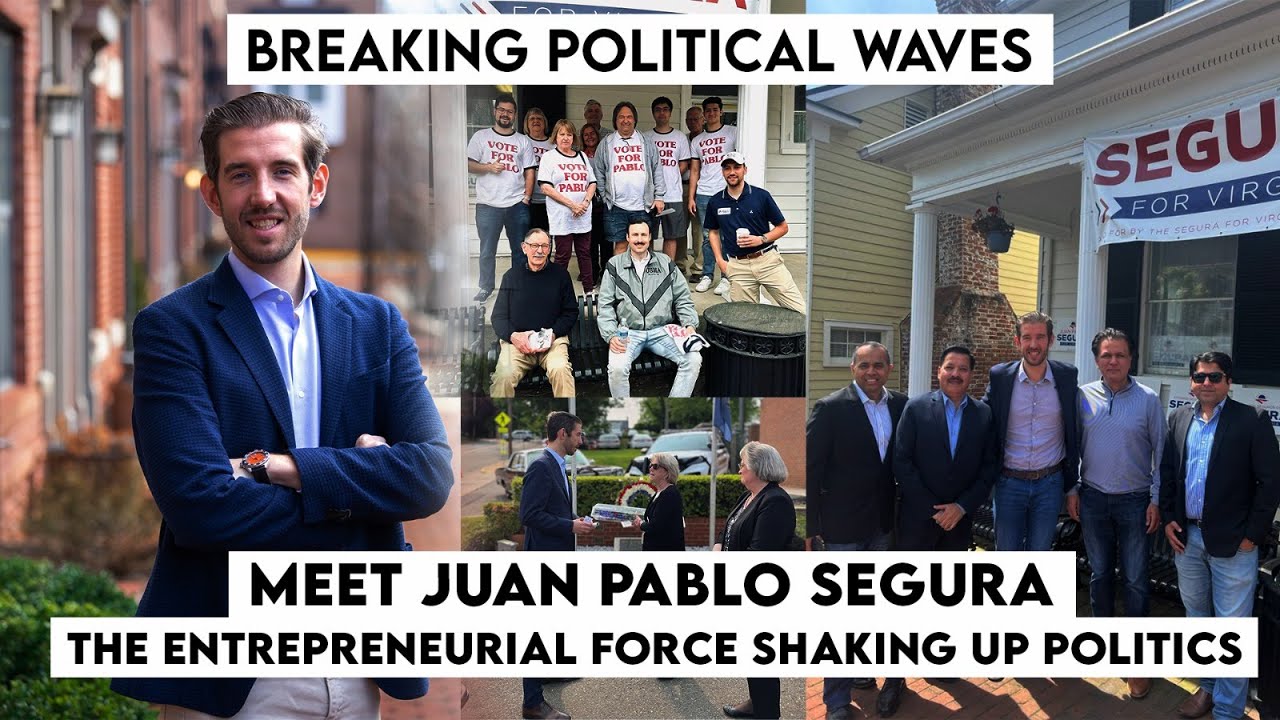 Breaking Political Waves: Meet Juan Pablo Segura, the Entrepreneurial Force Shaking Up Politics!