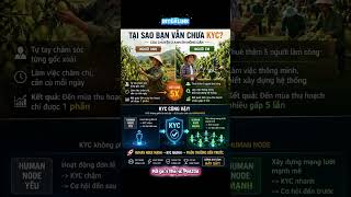 “Human Node mạnh — KYC nhanh, phần thưởng đến trước.” #ITLG #ITL #ITLX #Interlink #itl_fdn