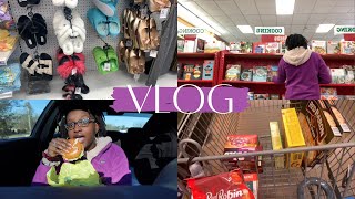 Shop with me + Grocery Haul | Five Below | Ollie's | Big Lots | Walmart | McDonalds