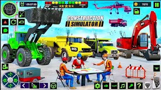 Real Offroad Construction Game - Grand Snow Excavator Simulator Road Construction - Android Gameplay screenshot 4