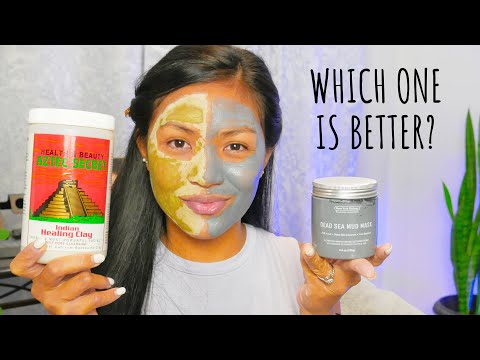 Aztec Secret Indian Healing Clay VS Dead Sea Mud Mask REVIEW! Which one is better? Our Family Vlogs