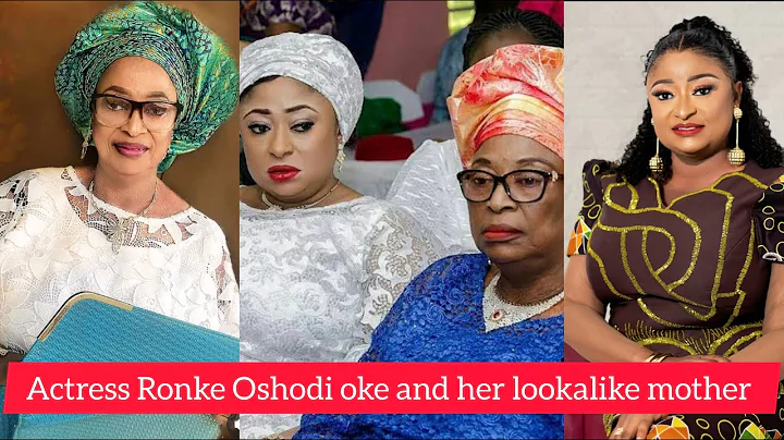 Meet Actress Ronke Oshodi oke beautiful and lookalike mother as she celebrate her birthday