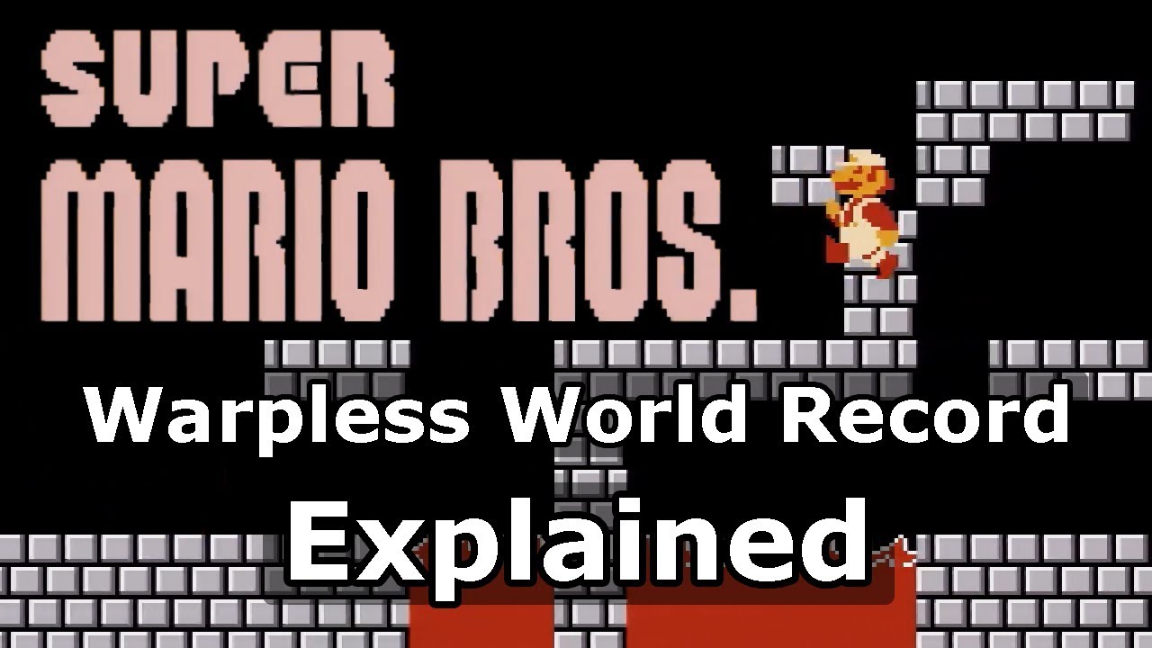 The final minute barrier ever Super Mario Bros. Warpless World Record