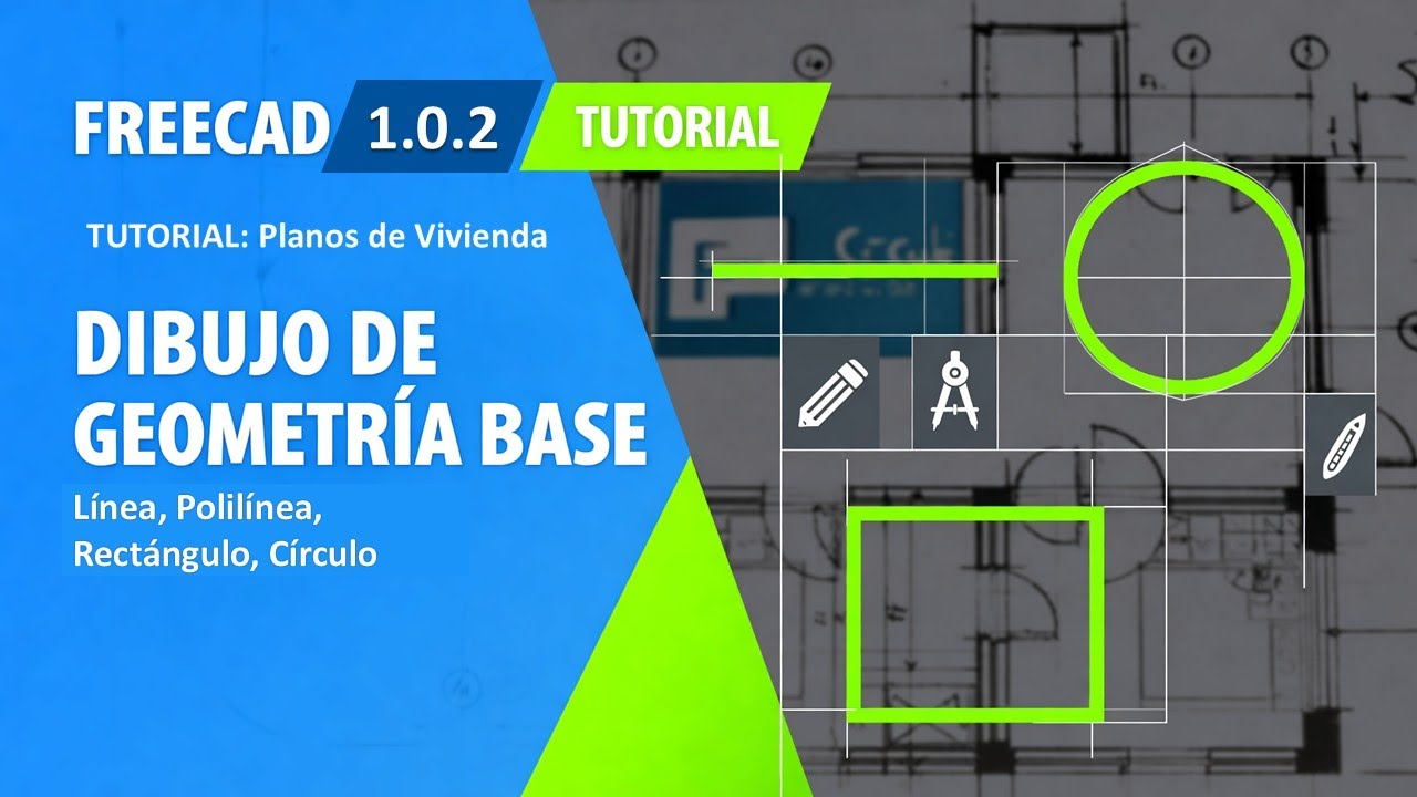 LÍNEA, POLILÍNEA, RECTÁNGULO, CÍRCULO, | TUTORIAL PLANO… — Transcript