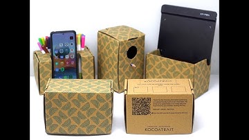 Kocoatrait Reusable Shipping Box. Reduce. Reuse. Recycle.