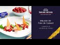 Recette mousse de foie de canard et variation de fraises