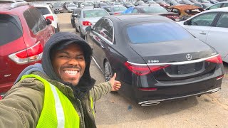MINOR ACCIDENT ON THIS 2024 MERCEDES BENZ S580 CAUSING IT TO SELL FOR CHEAP AT COPART AUCTION!