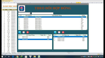 Quản lý, tìm kiếm chứng từ, Hợp đồng, phim ảnh, video,... bằng Excel - Manager your file with Excel