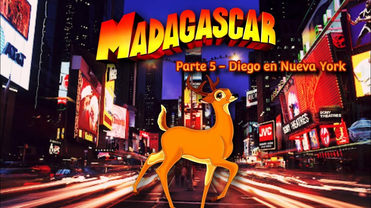 Madagascar (Leabo Production) | Parte 5 - Diego en Nueva York