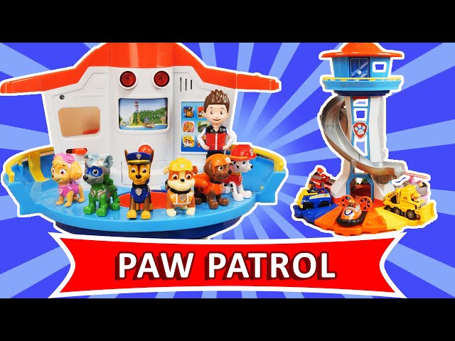 PAW Patrol - My Size Lookout Tower demo with toys