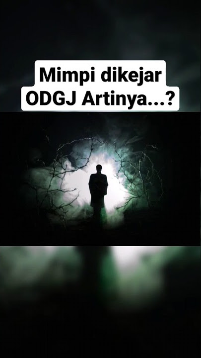 MIMPI DIKEJAR ODGJ || ARTINYA #shorts