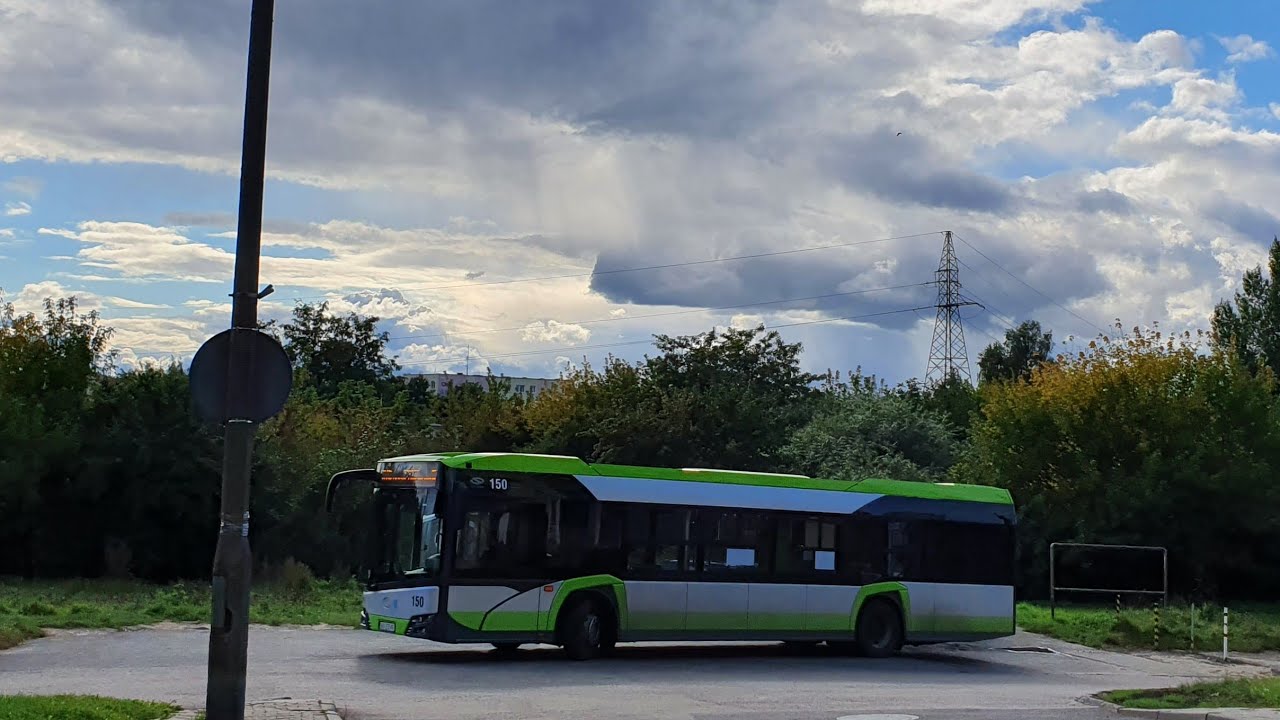 MPK Olsztyn - linia 105 | Solaris Urbino 12 IV FL #150