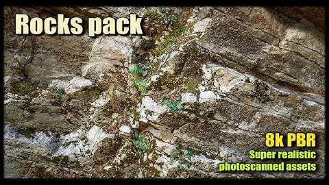 Rocks_pack. Assets pack demo video. Unreal Engine 4.25