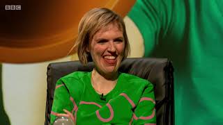 QI XS: Quite Inappropriate. QI's barely broadcastable bits. Non-UK viewers