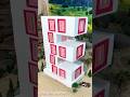 building 3 story beautiful house #shortsfeed #miniature #trending #mrzofy #vfuho #diyprojects