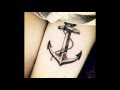 Anclas tatuajes para mujeres