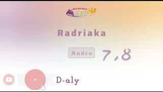 Radriaka 2 (Tantara mitohy RDB) Andro 7 - 8