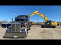 Перегрузка в Сэьлем и Обедаю в ин-Н-аут In-n-Out kenworth w9