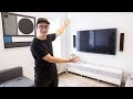 Mounting our TV and running cables in wall (How to)