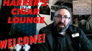 WELCOME! To My NEW Cigar Lounge & YouTube Channel Here At Harper’s Cigar Lounge!💨🛋️🎶🤘🏻