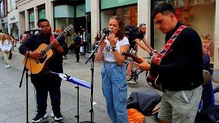 THEIR REACTION IS EVERYTHING~I will Survive~Gloria Gaynor|Allie Sherlock,Fabio Rodrigues,John Mahon chords