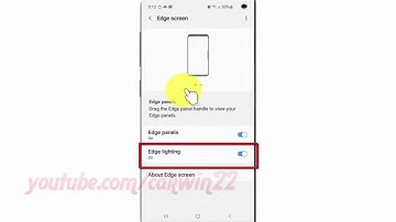Samsung Galaxy S10 : How to set edge lighting will replace notifications while screen off