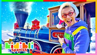 Descubramos Portaventura En Vacaciones 🎅🎄 | Navidad Vídeos Divertidos Para Niños | Kidibli