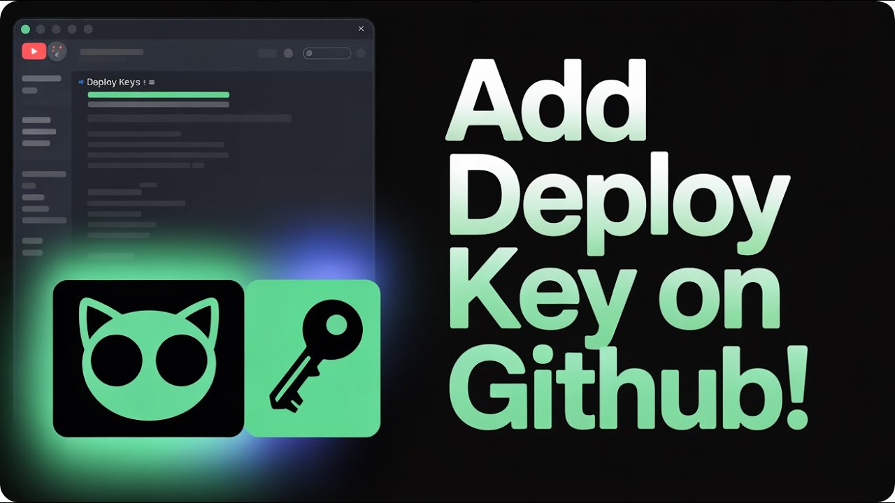 How to Add Repository Deploy Keys in GitHub (Step-by-Step Tutorial ...