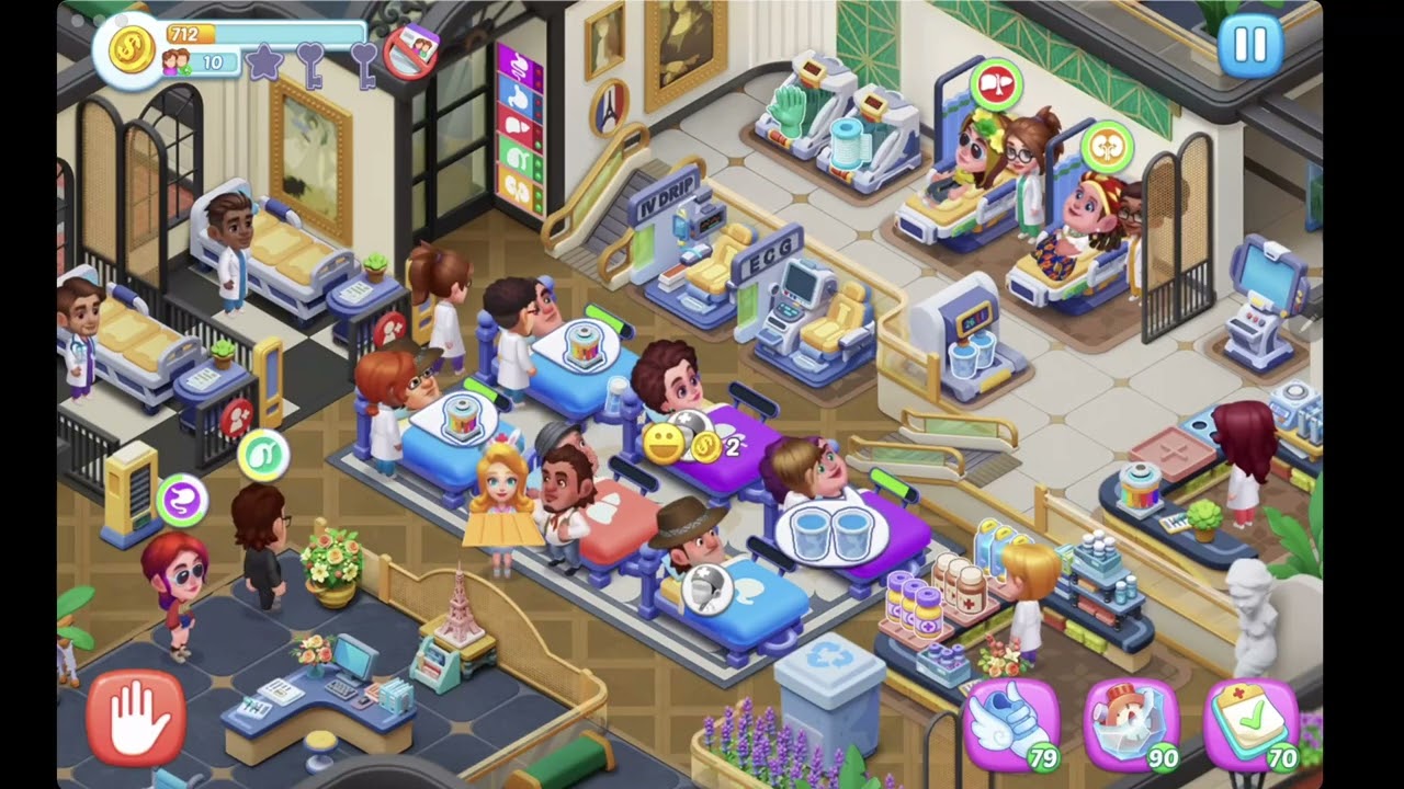 Happy Hospital Level 50 💉🩺🚑 ➖ Paris ➖ FULL STORY ➖ CaroGamesNL