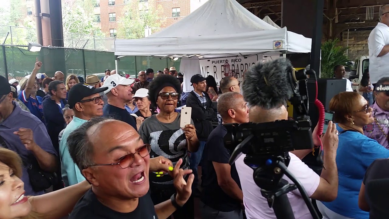 Orlando Marin; La Marqueta in East Harlem; 6/1/19 YouTube