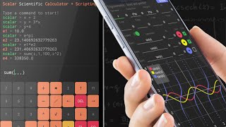 Scalar Scientific Calculator, Charts & Scripts (links in description) screenshot 4