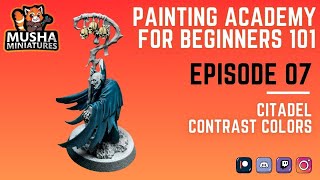 #07 Citadel Contrast Colors /// Musha's Painting Academy for Beginners 101 - Tutorial Series screenshot 5