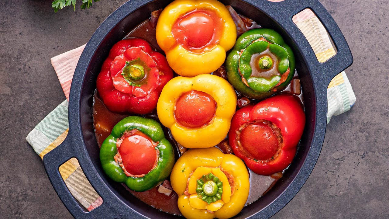 Ardei umpluti - Idei de retete