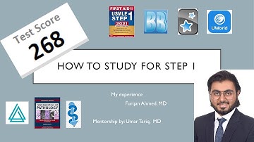 How I scored 268 in USMLE Step 1? How to get a high score? - by Mededia Intern Dr. Furqan Ahmed