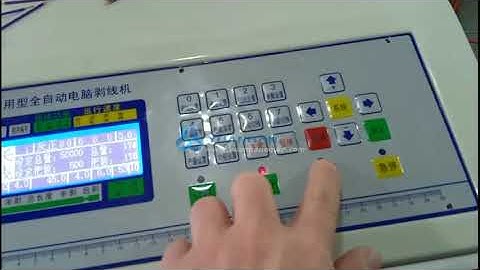 Automatic 2-Wire Stripping and Twisting Machine, Automatic Cable Cutting Stripping Twisting Machine