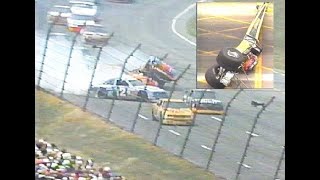 1991 FRED FARNDON TOP FUEL CRASH AND MILLER GENUINE DRAFT 500 BIG ONE AT POCONO!