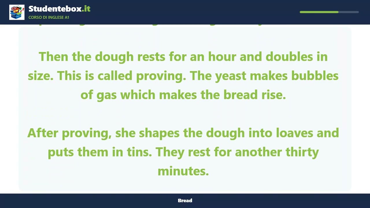 Video thumbnail: Bread — English A1