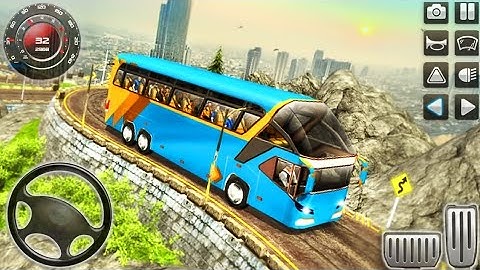 Uphill Offroad Bus Driving Simulator - Android GamePlay 1