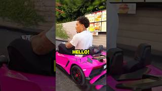 Celebrity PLAQUEBOYMAX ORDERS JACK IN THE BOX IN HIS NEW LAMBORGHINI!!! 😂 #plaqueboymax  #lamborghini Profile
