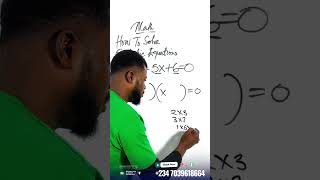 Solve Quadratic Equations In 60 Seconds   X  5x  6  0