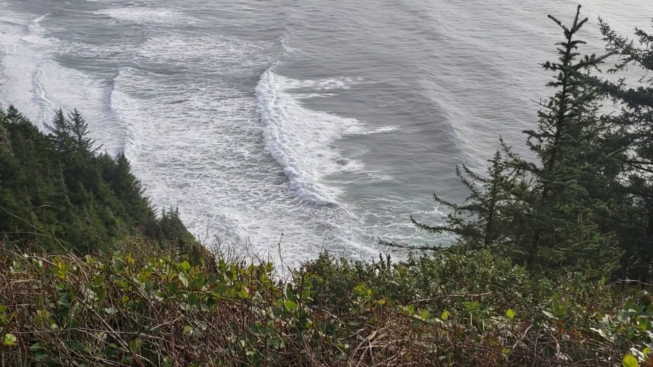 The surf at Manzanita Oregon YouTube