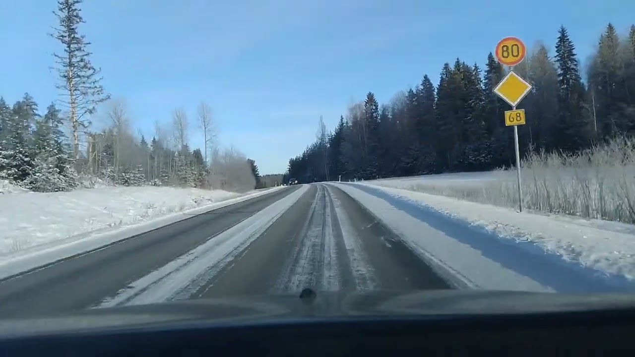 Rauhallista ajoa Virrat - Killinkoski 23.2.2026 