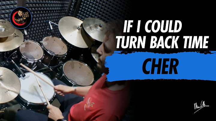If I Could Turn Back Time Drums version - Drums performance video thumbnail