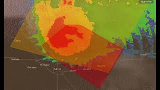 BREAKING NEWS TORNADO WARNING NEAR MINOT NORTH DAKOTA