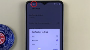 How to change notification icon to status bar notification number on Vivo Y16 Android 12