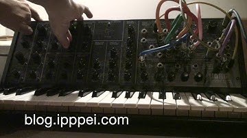 Korg MS-20 subway loop #korgms20