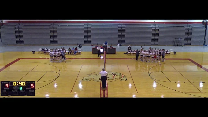 Grant vs. Marian Central Catho Varsity Womens' Vol...