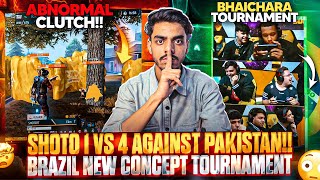 SHOTO UNBELIEVABLE 1 VS 4 AGAINST PAKISTAN🇵🇰 | BRAZIL NEW CONCEPT TOURNAMENT🔥 | FREE FIRE ESPORTS screenshot 2