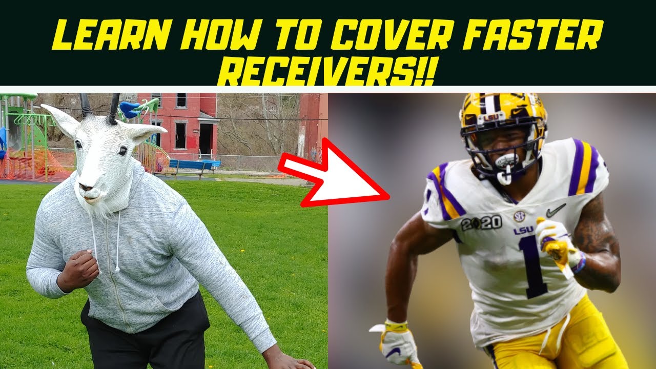 How To Cover Fast Receivers | How To Cover Someone In Football